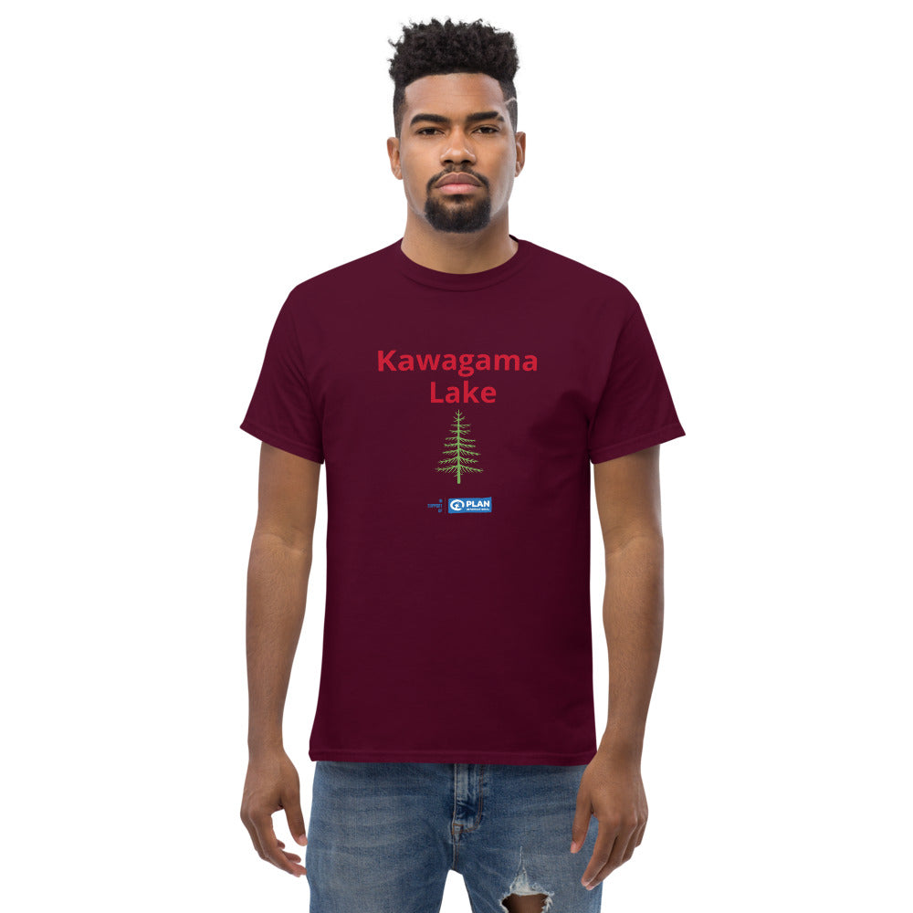 Men's heavyweight tee Kawagama Tree