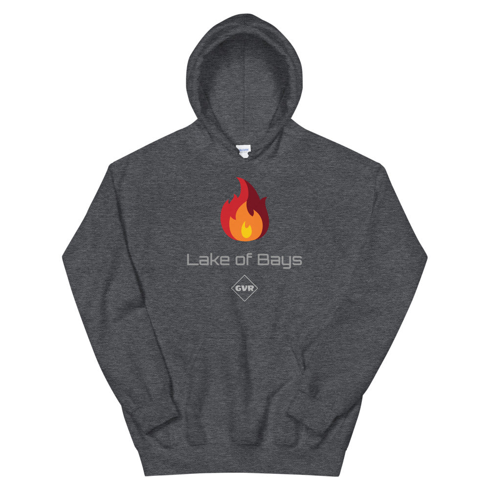 Unisex Hoodie Lake of Bays Flame