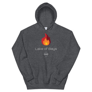 Unisex Hoodie Lake of Bays Flame