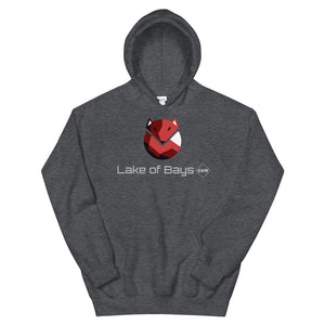 Unisex Hoodie Lake of Bays Fox