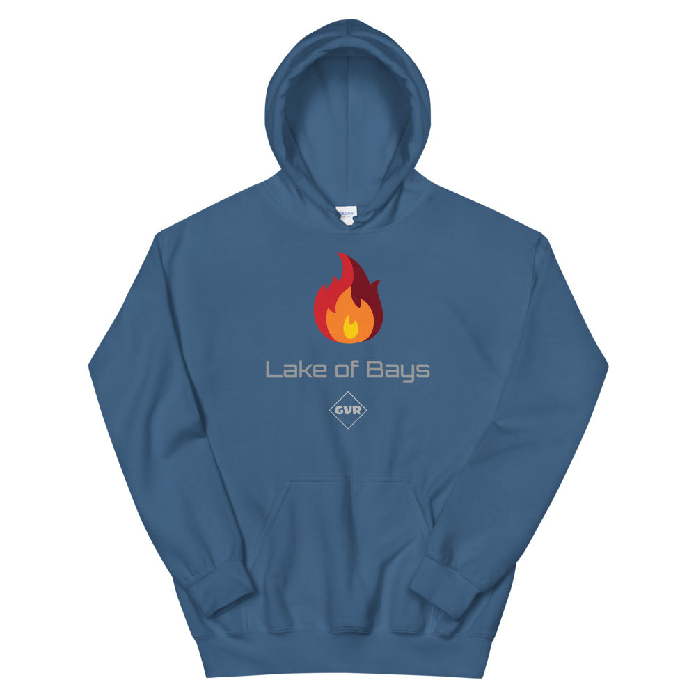Unisex Hoodie Lake of Bays Flame