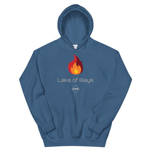 Unisex Hoodie Lake of Bays Flame