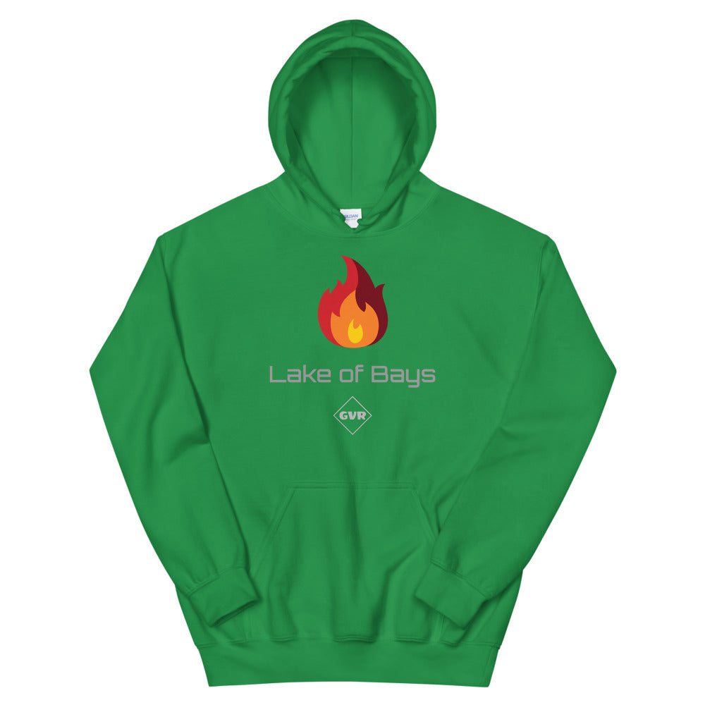Unisex Hoodie Lake of Bays Flame