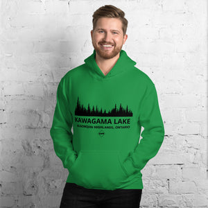 Unisex Hoodie Kawagama Trees