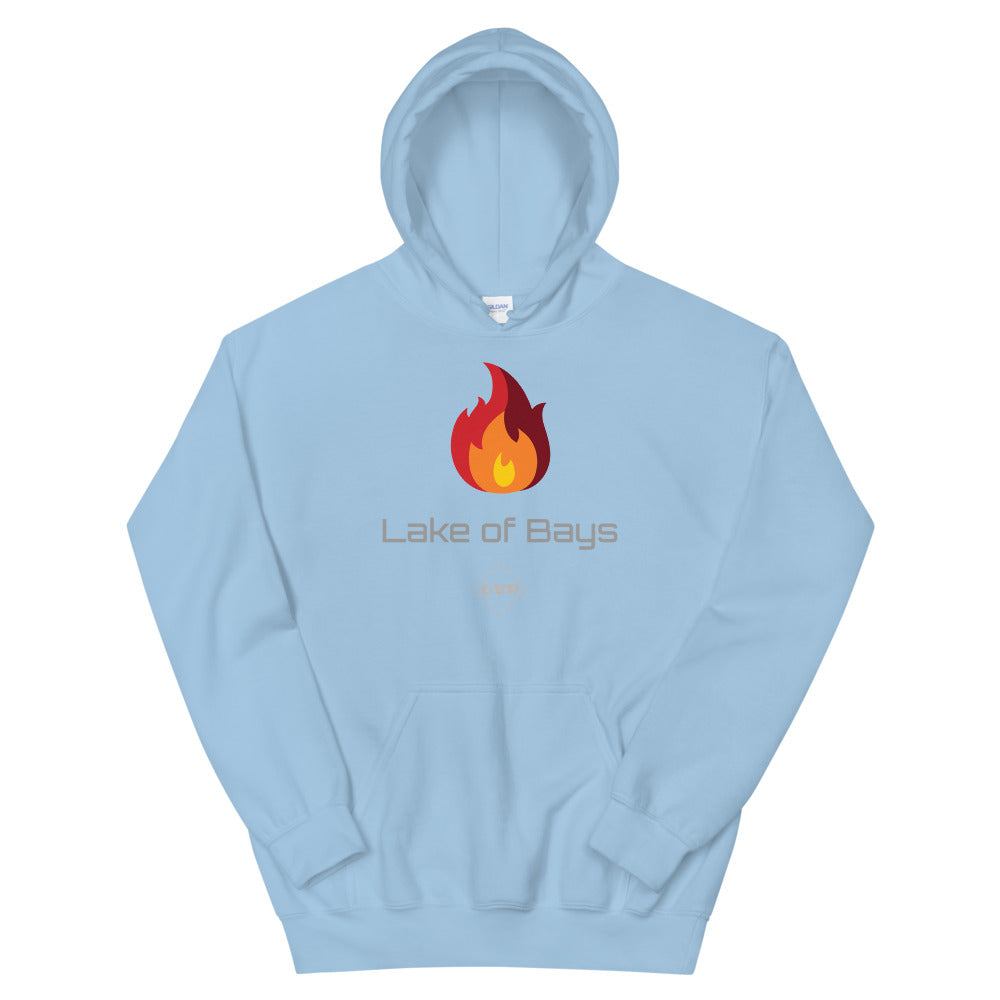Unisex Hoodie Lake of Bays Flame