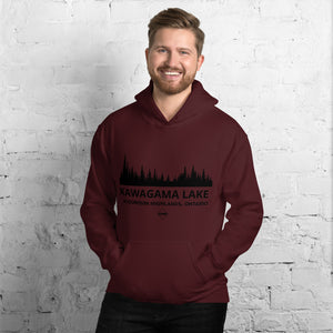 Unisex Hoodie Kawagama Trees