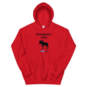 Unisex Hoodie Kawagama Moose