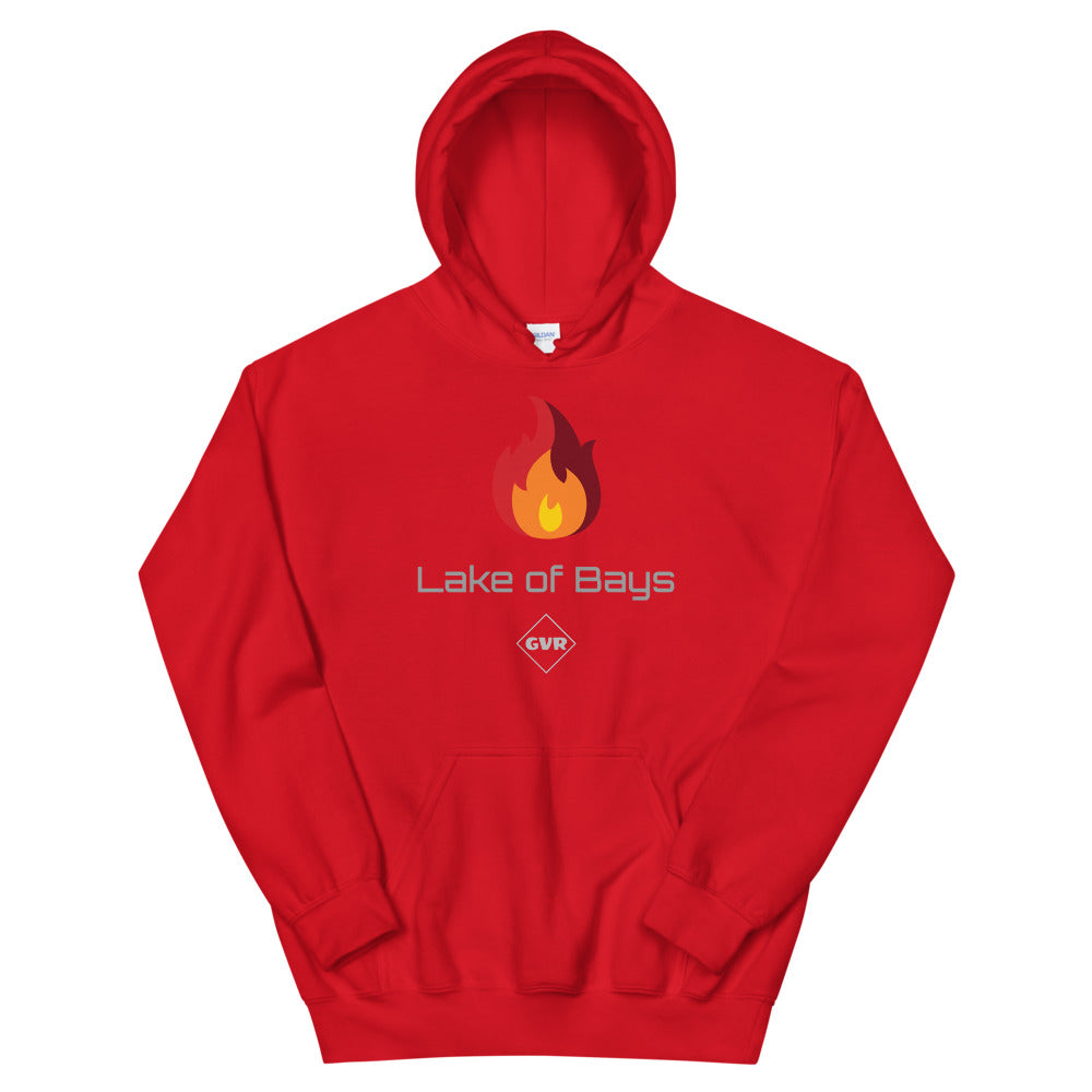 Unisex Hoodie Lake of Bays Flame