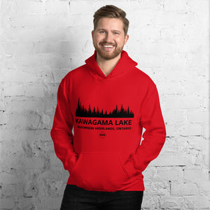 Unisex Hoodie Kawagama Trees