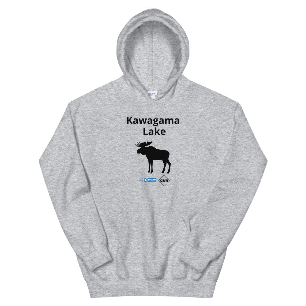 Unisex Hoodie Kawagama Moose