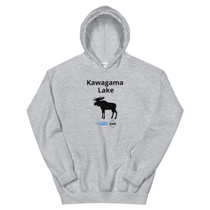 Unisex Hoodie Kawagama Moose
