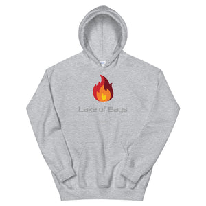 Unisex Hoodie Lake of Bays Flame
