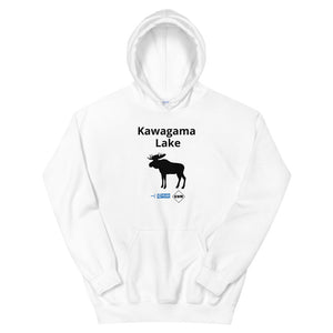 Unisex Hoodie Kawagama Moose