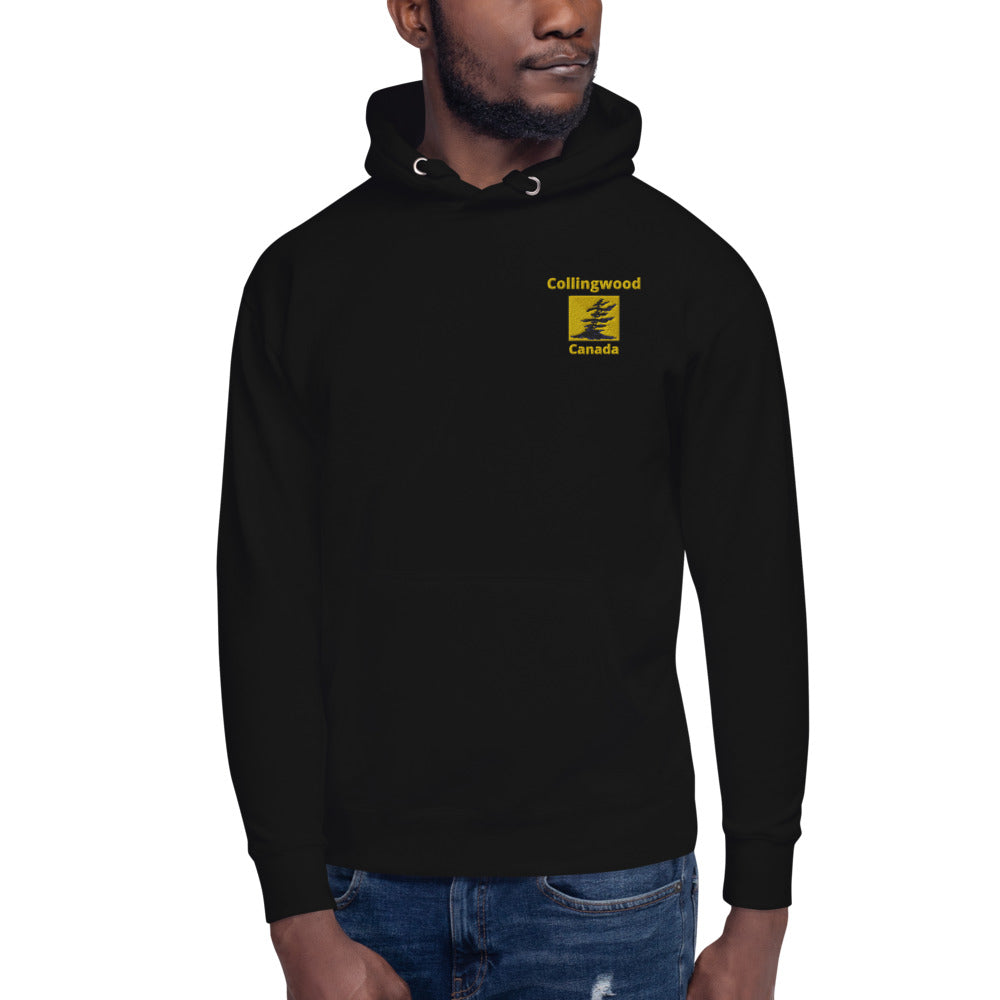 Unisex Hoodie Collingwood Embroidered