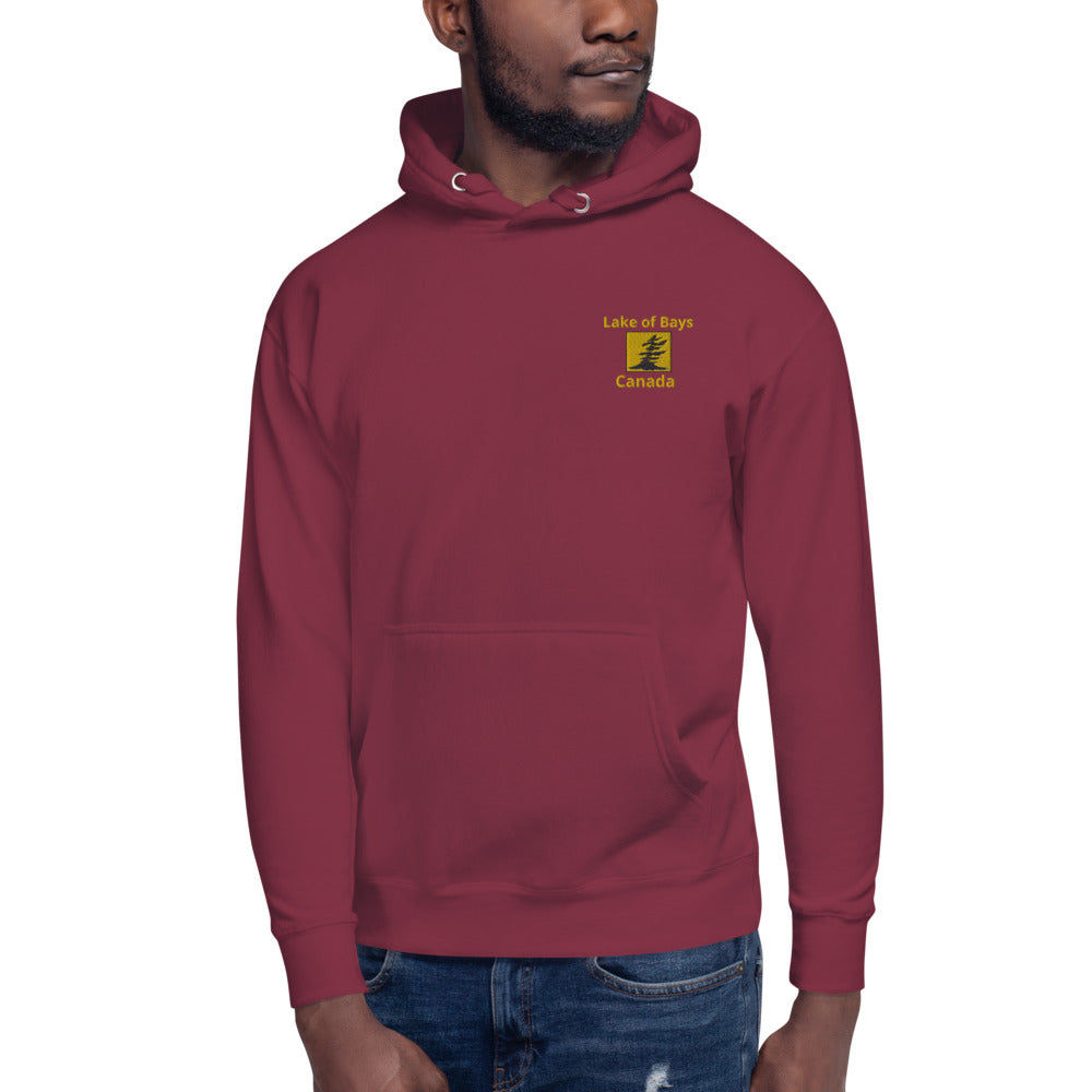 Lake of Bays Embroidery | Unisex Hoodie