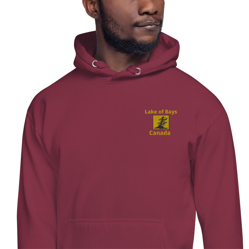 Lake of Bays Embroidery | Unisex Hoodie