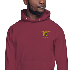 Lake of Bays Embroidery | Unisex Hoodie