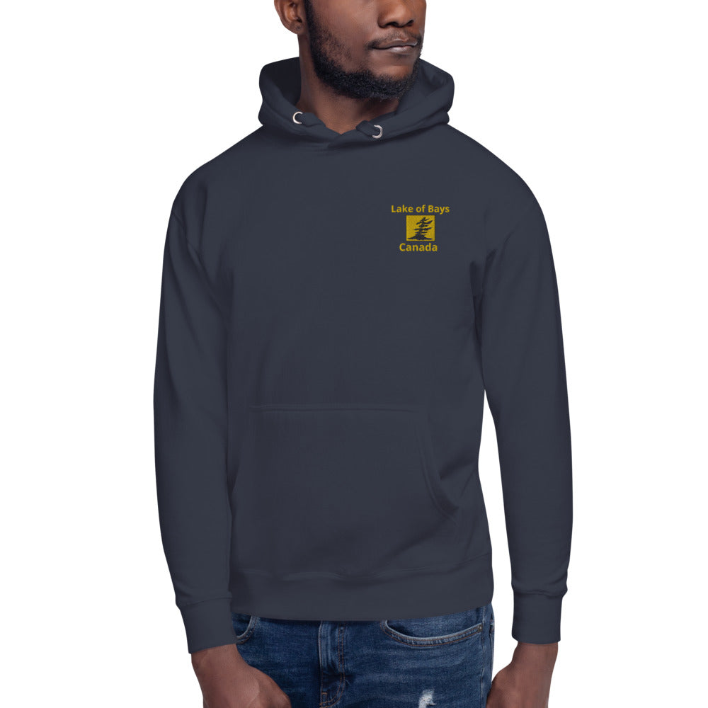 Lake of Bays Embroidery | Unisex Hoodie