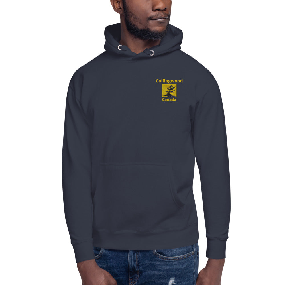 Unisex Hoodie Collingwood Embroidered