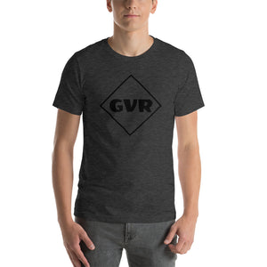 Short-Sleeve Unisex T-Shirt GVR Black Logo