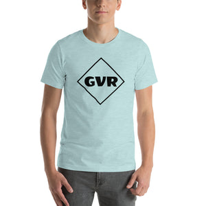 Short-Sleeve Unisex T-Shirt GVR Black Logo