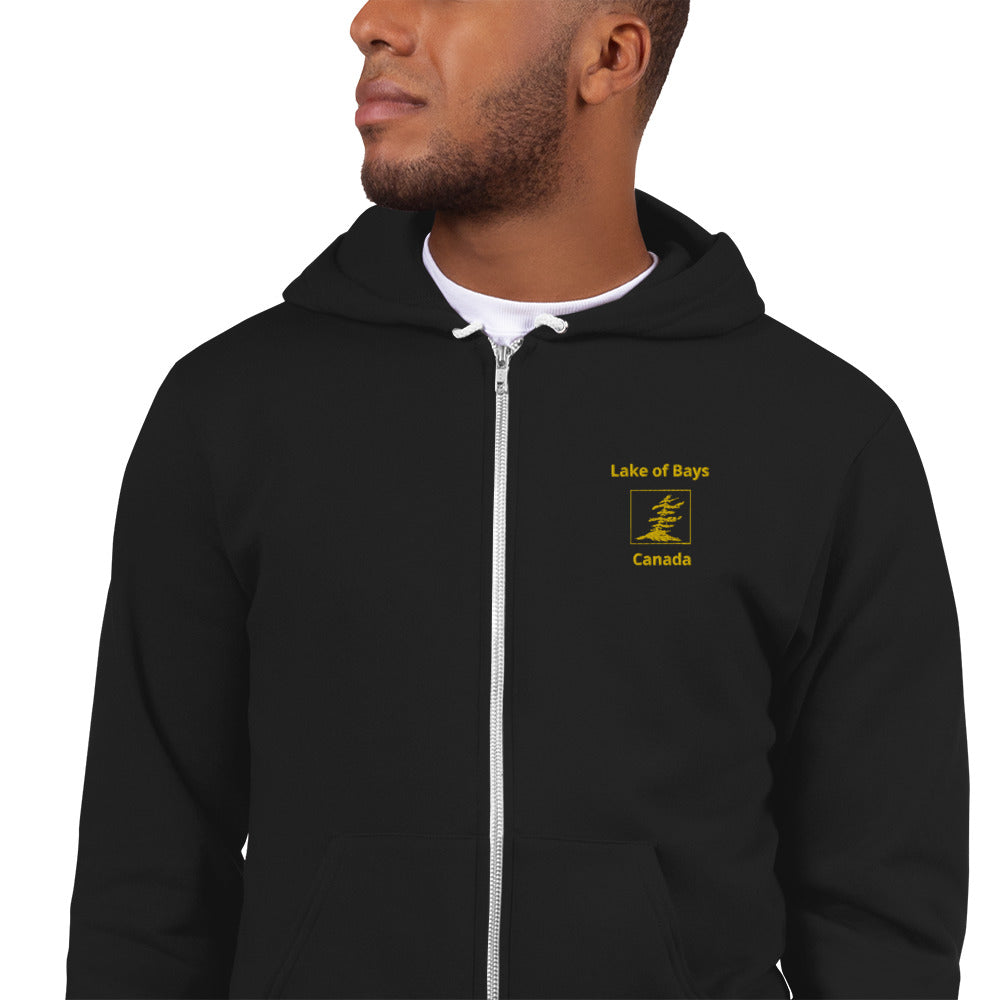 Hoodie Zip Lake of Bays