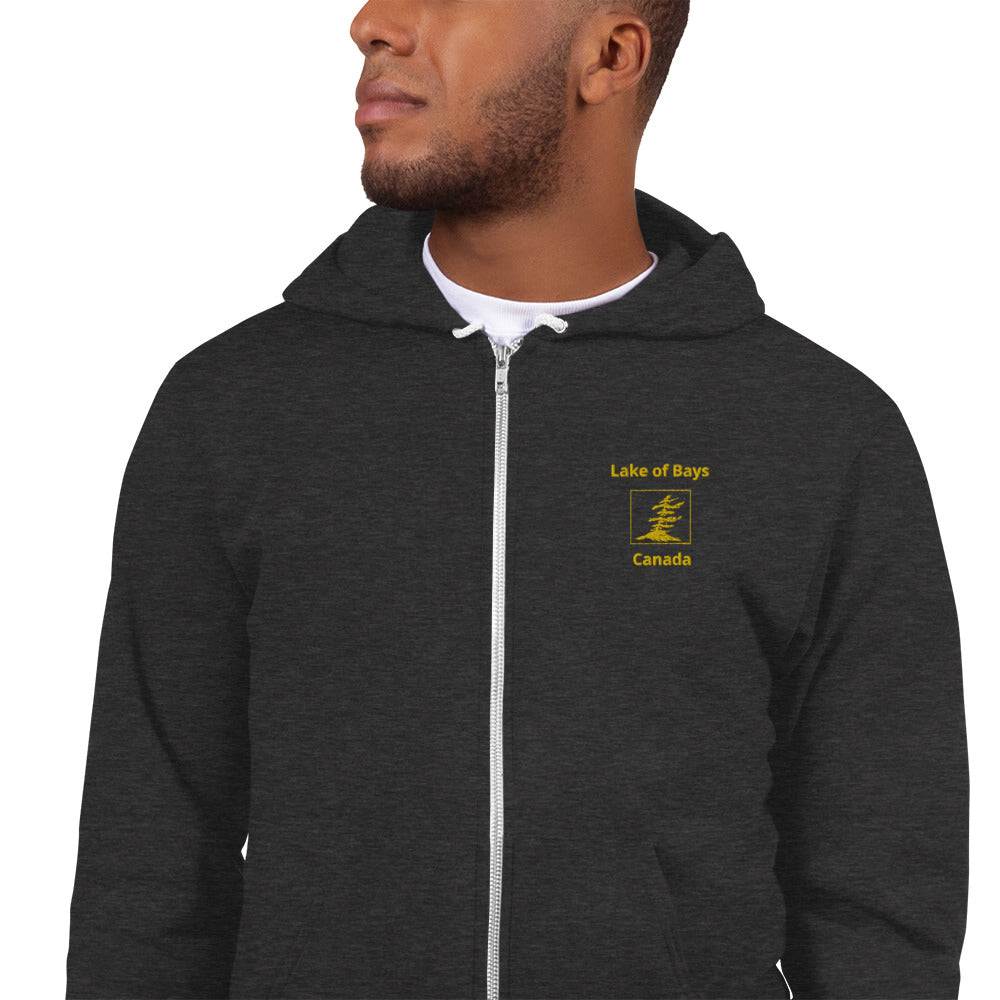 Hoodie Zip Lake of Bays