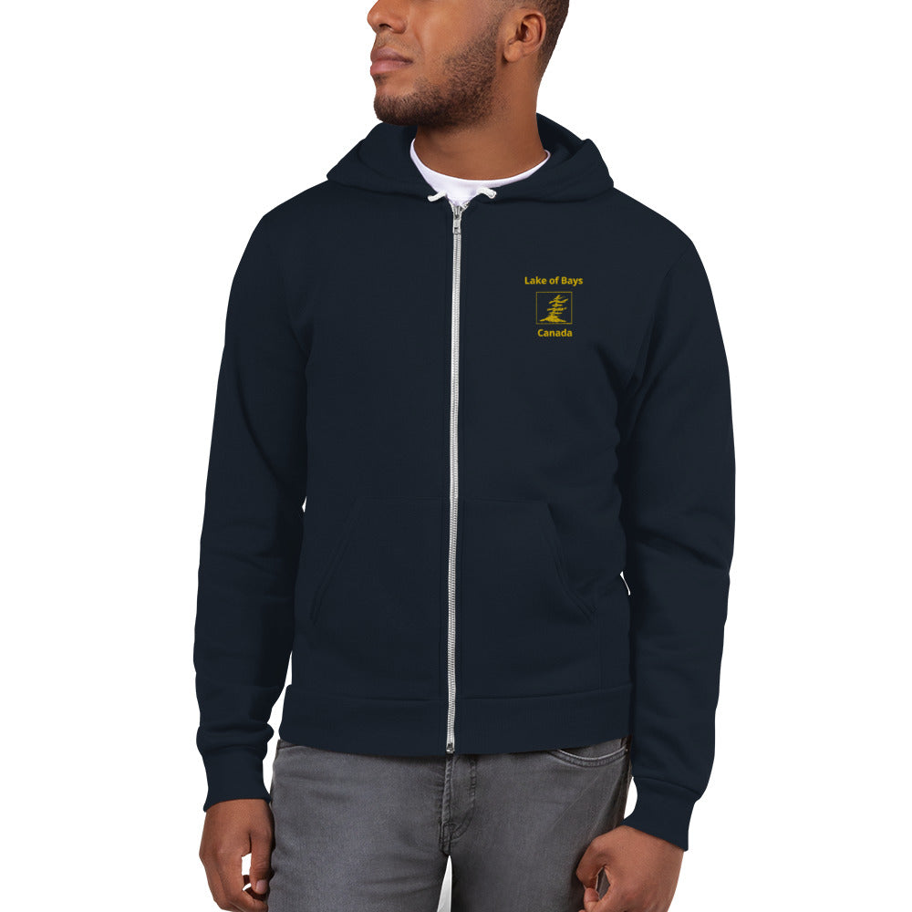 Hoodie Zip Lake of Bays